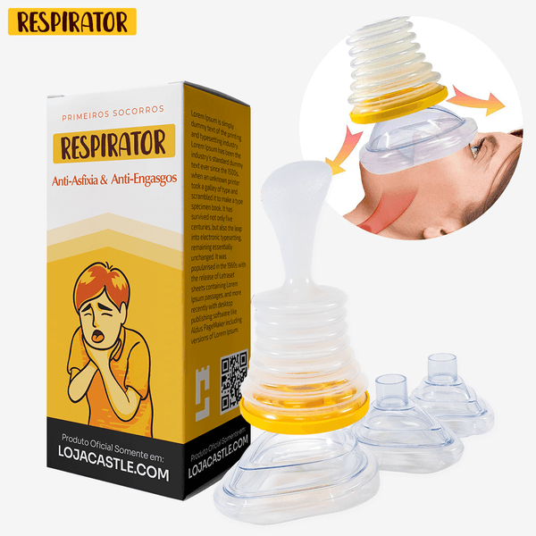 Kit Anti-Asfixia e Anti-Engasgo - Respirator [PRIMEIROS SOCORROS]