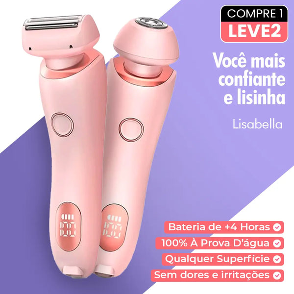 Depilador Feminino - Lisabella™ 2 em 1