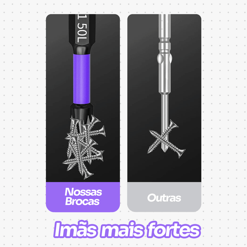 [COMPRE 6 LEVE 12] Kit Brocas Estrela Diamantadas + Envio Imediato + Frete Grátis