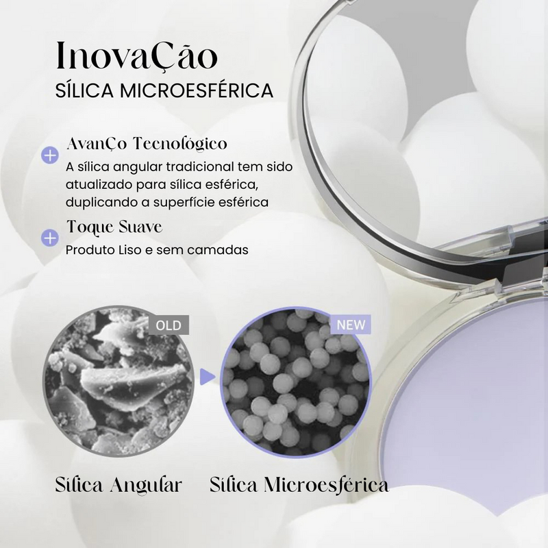 Pó Compacto Lavender Matte Chillab [A Mais Queridinha Das Famosas]