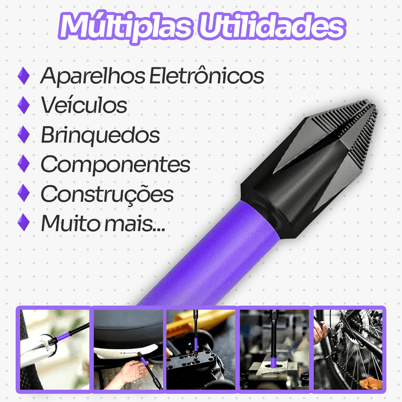 [COMPRE 6 LEVE 12] Kit Brocas Estrela Diamantadas + Envio Imediato + Frete Grátis